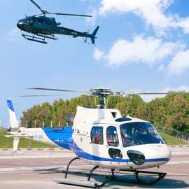Dubaj: 22-minutowy lot helikopterem