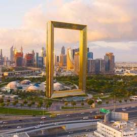 Dubaj: Bilet wstępu do Dubai Frame z dostępem do pokładu