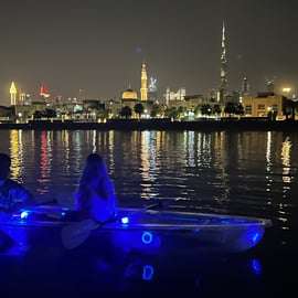 Dubai: Night Kayaking Tour