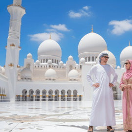 Z Dubaju: Całodniowa wycieczka krajoznawcza Abu Dhabi Premium