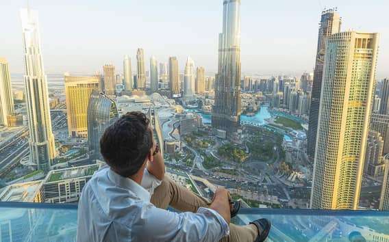 Dubaj: Vstupenka na Burj Khalifa, úrovně 124, 125 a Sky Views