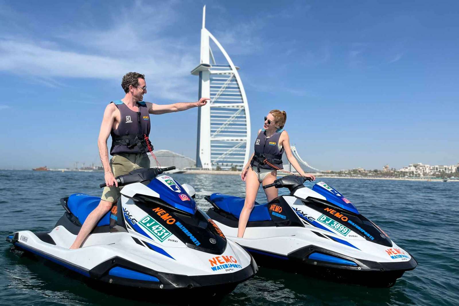 Dubaj: Jet Ski do Burj Al Arab ze zdjęciami, filmami i lodami