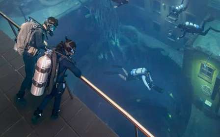 Dubai: Sunken City Walk at Deep Dive - Not Certifcate Needed