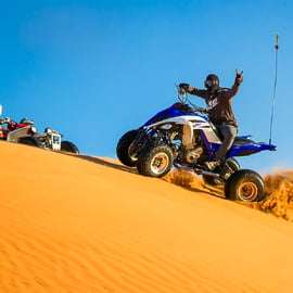 Dubaj: Safari, quady, przejażdżka na wielbłądzie i kolacja w formie bufetu