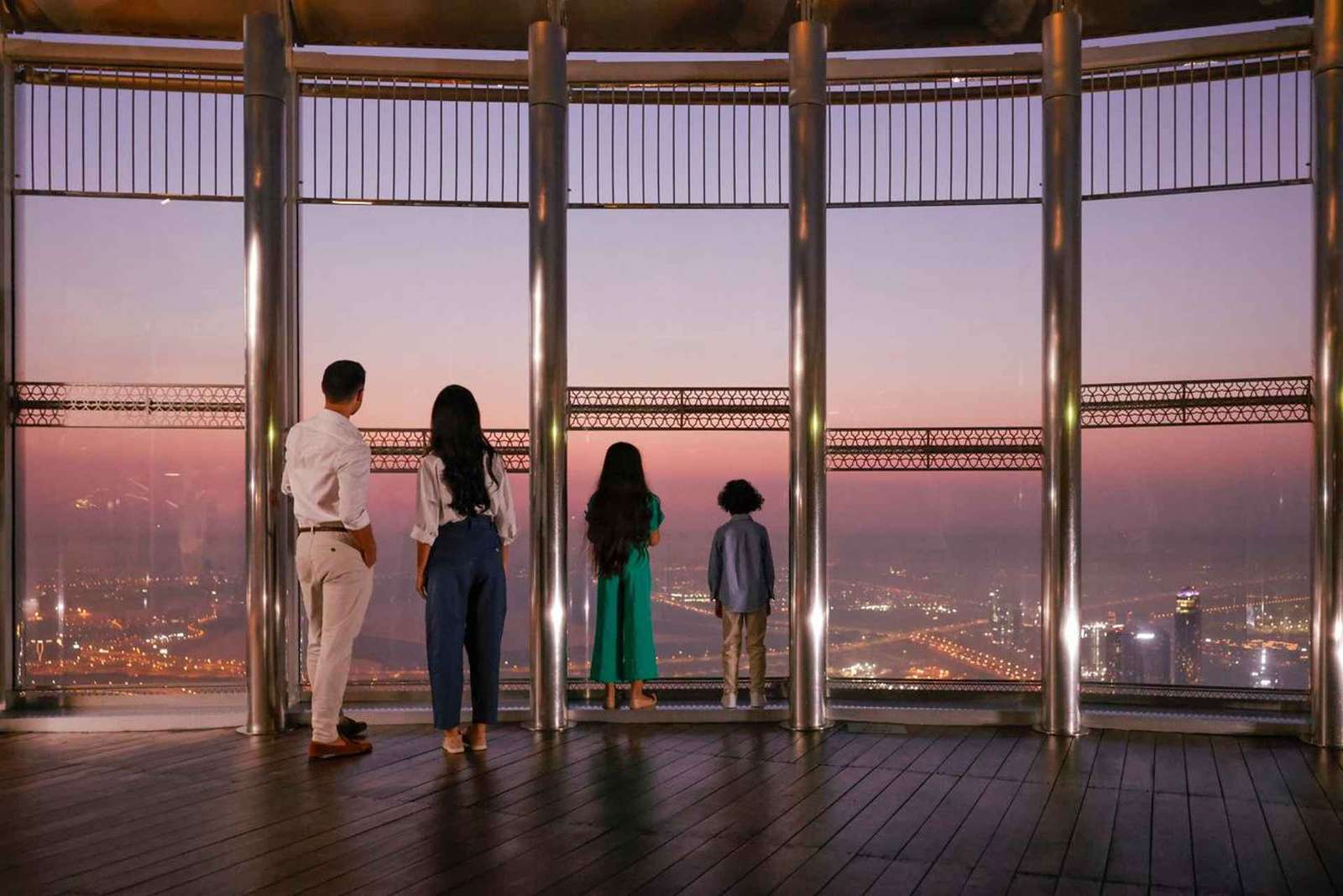 Dubaj: Szybki wstęp na poziomy 124 i 125 Burj Khalifa