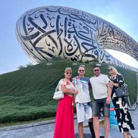 Dubaj: Burj Al Arab, Muzeum Przyszłości, Dubai Frame Tour