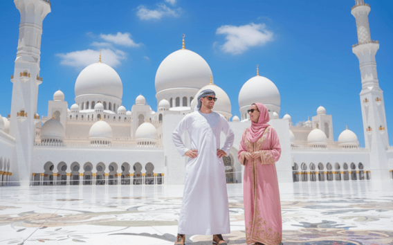 Z Dubaju: Całodniowa wycieczka krajoznawcza Abu Dhabi Premium