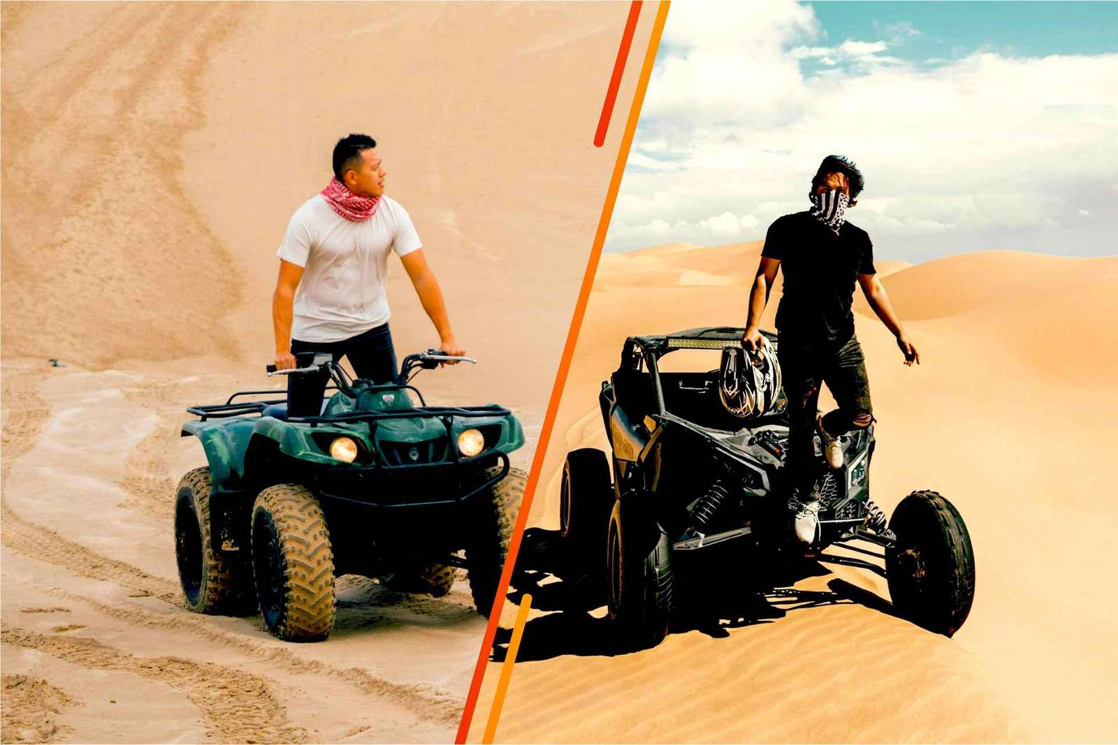 Dubaj: Quad Bike lub Dune Buggy Adventure i opcjonalne dodatki
