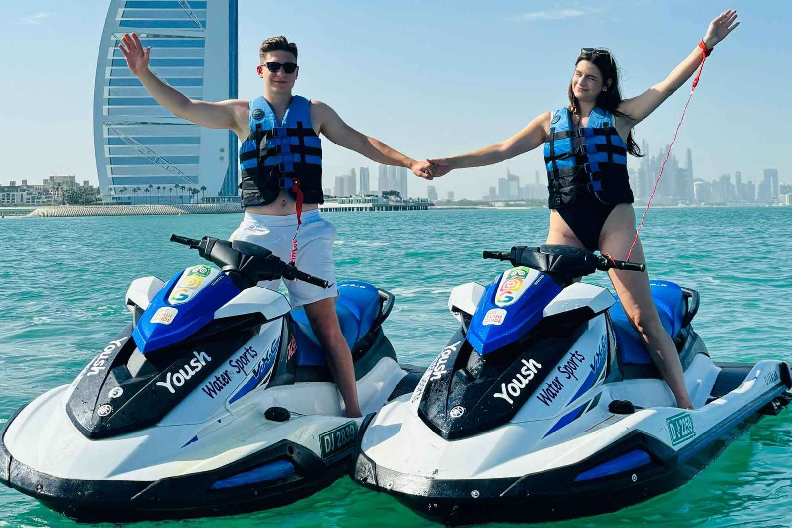 Dubaj: dobrodružství na jet ski s výhledem na Burdž Chalífu a Burdž Al Arab