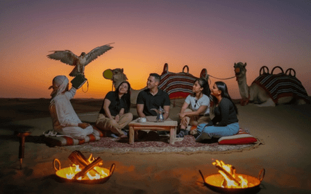 Dubaj: Wieczorne safari po pustyni z przejażdżką na wielbłądzie i obserwacją gwiazd