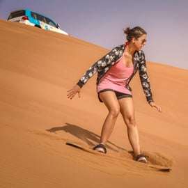 Dubaj: Przygodowe safari na quadach, przejażdżka na wielbłądzie i przekąski