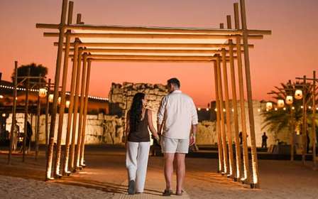 Dubai Fort Lisaili Desert Bliss: Camel Ride, BBQ & Transfer