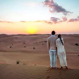 Dubai Fort Lisaili Desert Bliss: Camel Ride, BBQ & Transfer