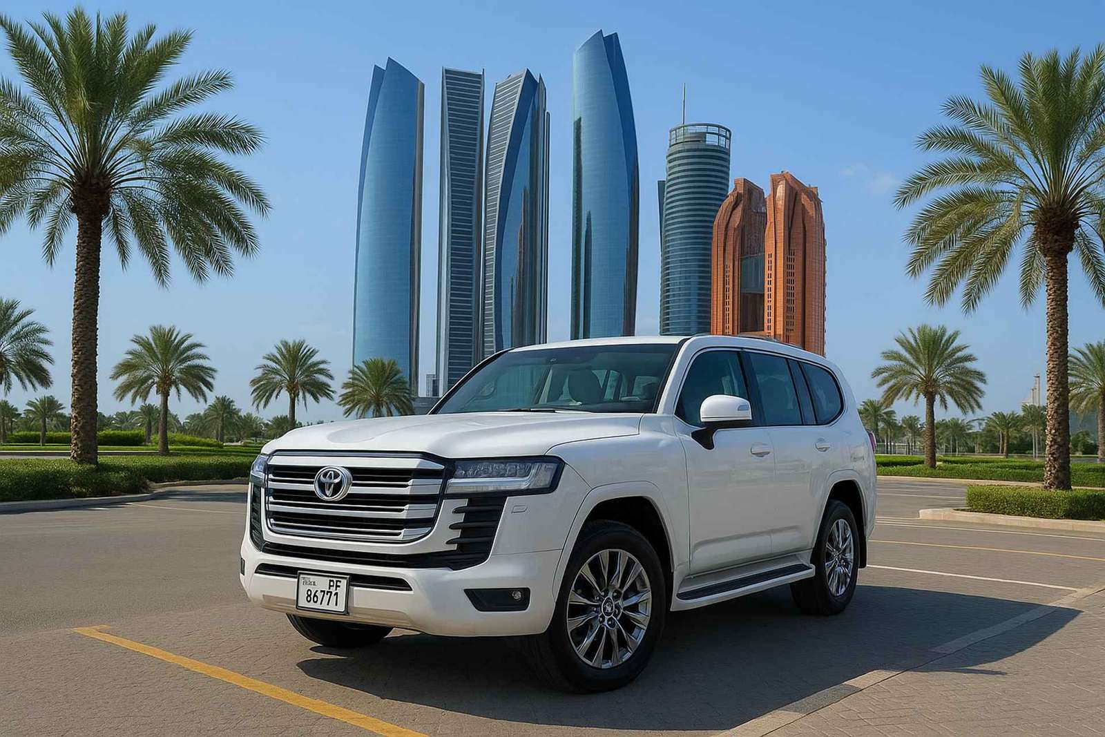 Dubaj lub Abu Zabi: Usługa prywatnego szofera