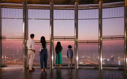 Dubaj: Szybki wstęp na poziomy 124 i 125 Burj Khalifa