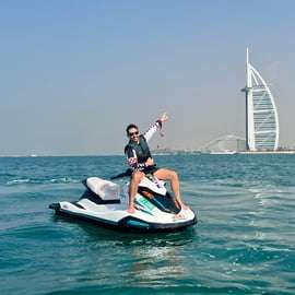 Dubaj: Jet Ski do Burj Al Arab ze zdjęciami, filmami i lodami
