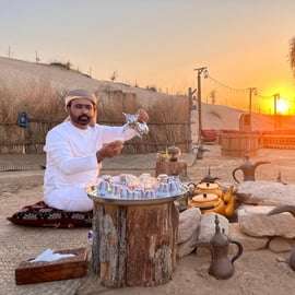 Dubaj: Jazda konna w Al Marmoom Oasis z przekąską