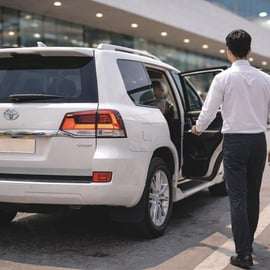 Dubaj: Soukromý jednosměrný transfer z/na letiště v Dubaji (DXB)