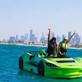 DUBAJ: TOP JETCAR S VÝHLEDEM NA BURJ AL ARAB S FOTOGRAFIEMI A VIDEI