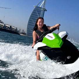 Dubaj: Jízda na jet ski k Burj Al Arab a Atlantis s nápojem