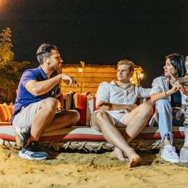 Dubaj: Nocne safari, kolacja, obserwacja gwiazd i obóz Al Khayma