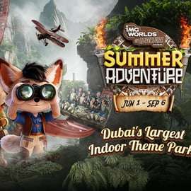 Dubaj: Bilet wstępu do IMG Worlds of Adventure