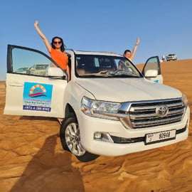Dubaj: Poranny pustynny quad, buggy lub przejażdżka samochodem 4x4 na czerwonych wydmach