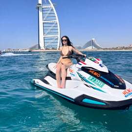 Dubaj: Jet Ski do Burj Al Arab ze zdjęciami, filmami i lodami