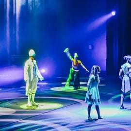 Dubaj: rejs kanałami z kolacją i show La Perle (bilety Gold)