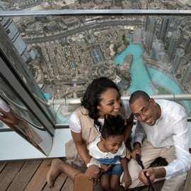 Dubaj: Bilet wstępu na poziom 124, 125 i Sky Views Burj Khalifa