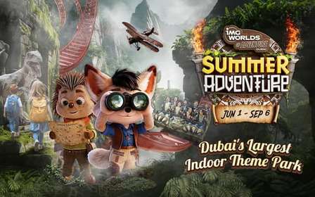 Dubaj: Bilet wstępu do IMG Worlds of Adventure