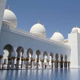 Z Dubaju: Wycieczka do Abu Zabi z meczetem Sheikh Zayed