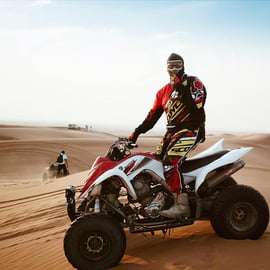 Dubaj: Quad Bike lub Dune Buggy Adventure i opcjonalne dodatki