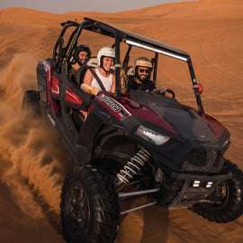 Dubaj: Półdniowe safari na pustyni, przejażdżka na wielbłądzie i quady