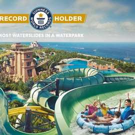 Dubaj: Atlantis Aquaventure i Lost and Chambers Combo