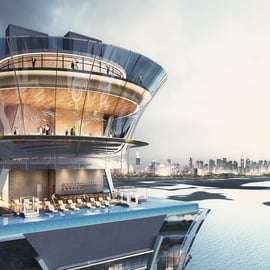 Dubaj: Bilet na The View At The Palm i 1,5 popołudniowego rejsu jachtem