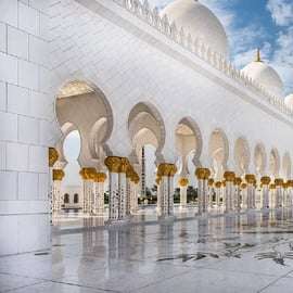 Z Dubaju: Wycieczka do Abu Zabi z meczetem Sheikh Zayed