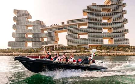 Dubaj: 100-minutowy rejs łodzią motorową, widok na Atlantis i Burj Al Arab