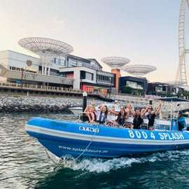 Dubaj 1,5-godzinna wycieczka łodzią motorową Marina, Atlantis, Burj Al Arab