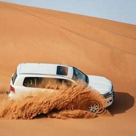 Dubaj: Jeep Desert Safari, przejażdżka na wielbłądzie i wycieczka quadem