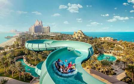 Dubaj: Atlantis Aquaventure i Lost and Chambers Combo