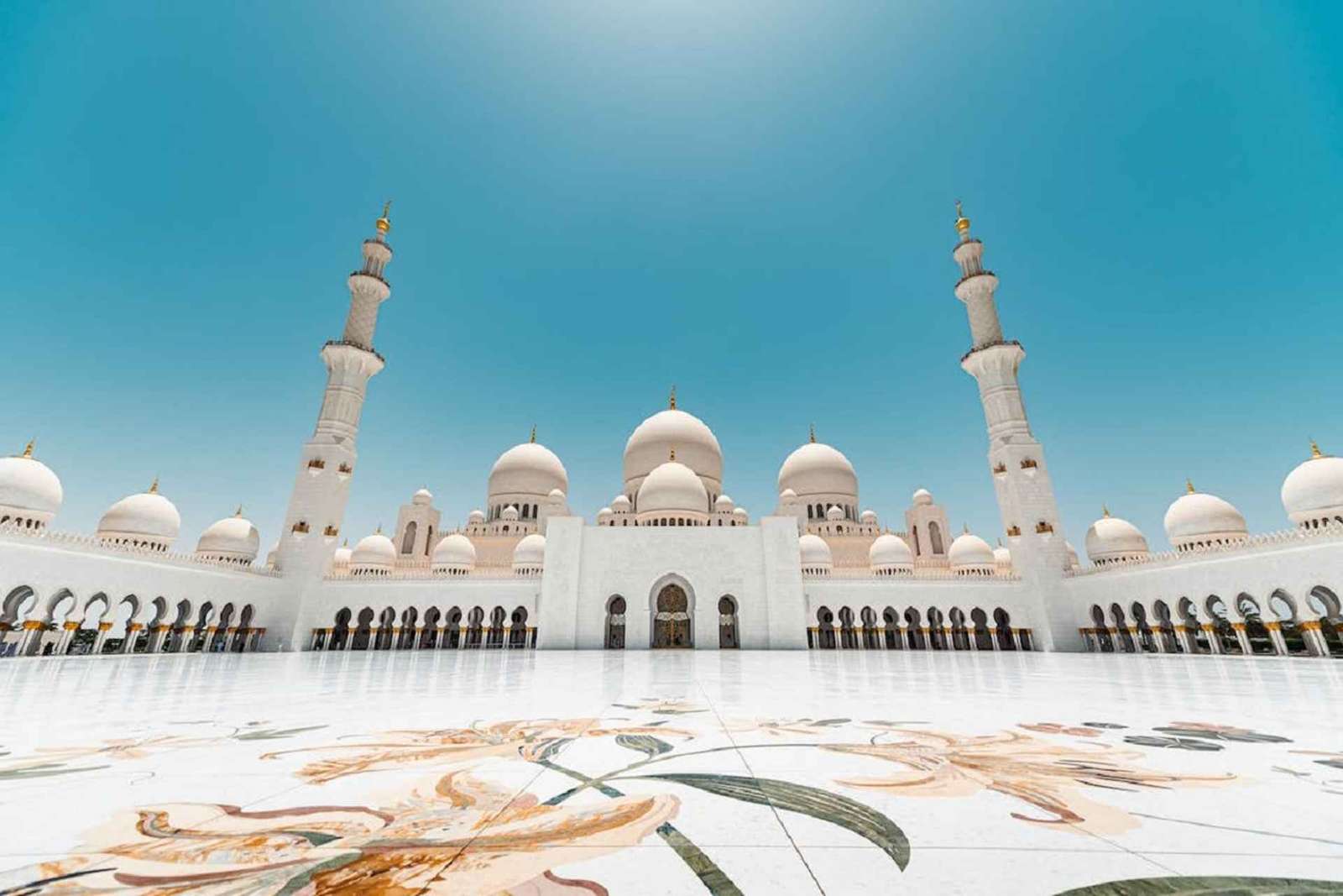 Z Dubaju: Wycieczka do Abu Zabi z meczetem Sheikh Zayed