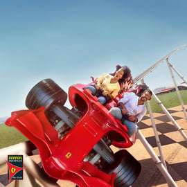 Z Dubaju: Jednodniowa wycieczka do Abu Zabi z biletem do Ferrari World