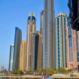 Dubaj 1,5-godzinna wycieczka łodzią motorową Marina, Atlantis, Burj Al Arab