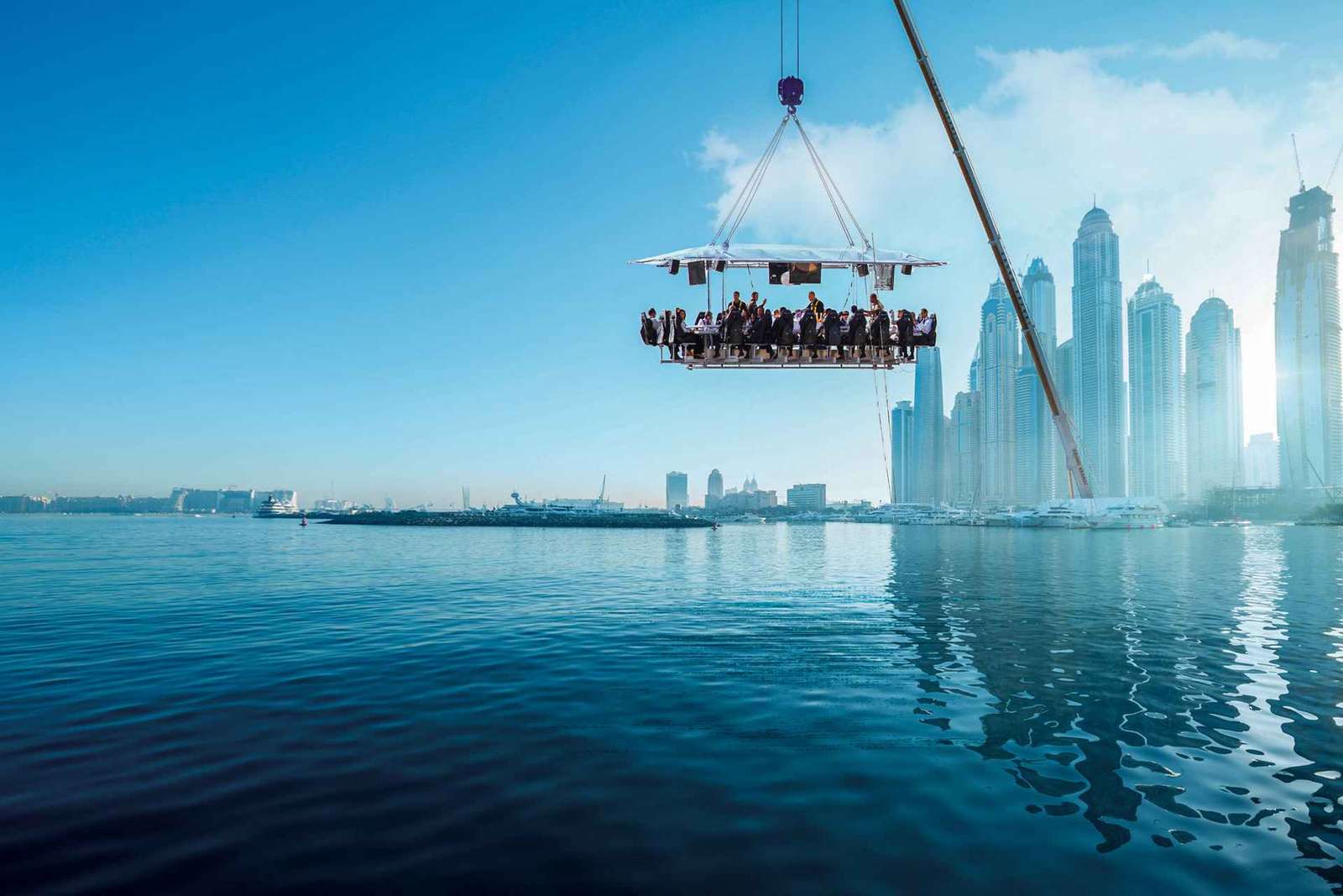 Dubaj: Kolacja w przestworzach