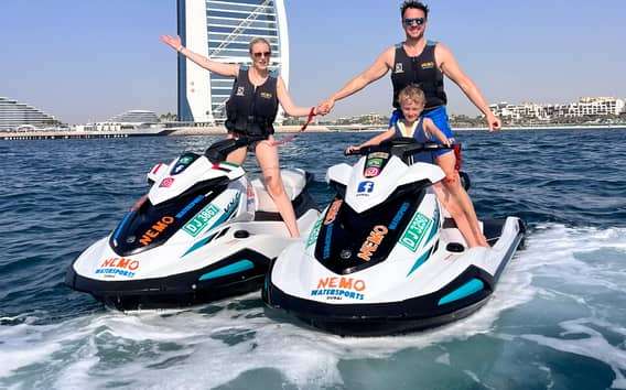 Dubaj: Jet Ski do Burj Al Arab ze zdjęciami, filmami i lodami