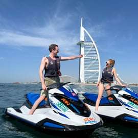 Dubaj: Jet Ski do Burj Al Arab ze zdjęciami, filmami i lodami