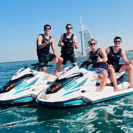 Dubaj: Jet Ski do Burj Al Arab ze zdjęciami, filmami i lodami