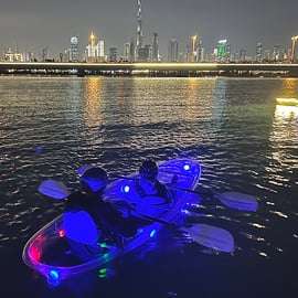 Dubai: Night Kayaking Tour