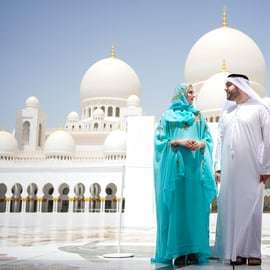 Dubaj: Wycieczka 1-dniowa Abu Dhabi: Wielki Meczet, Pałac Królewski i lunch